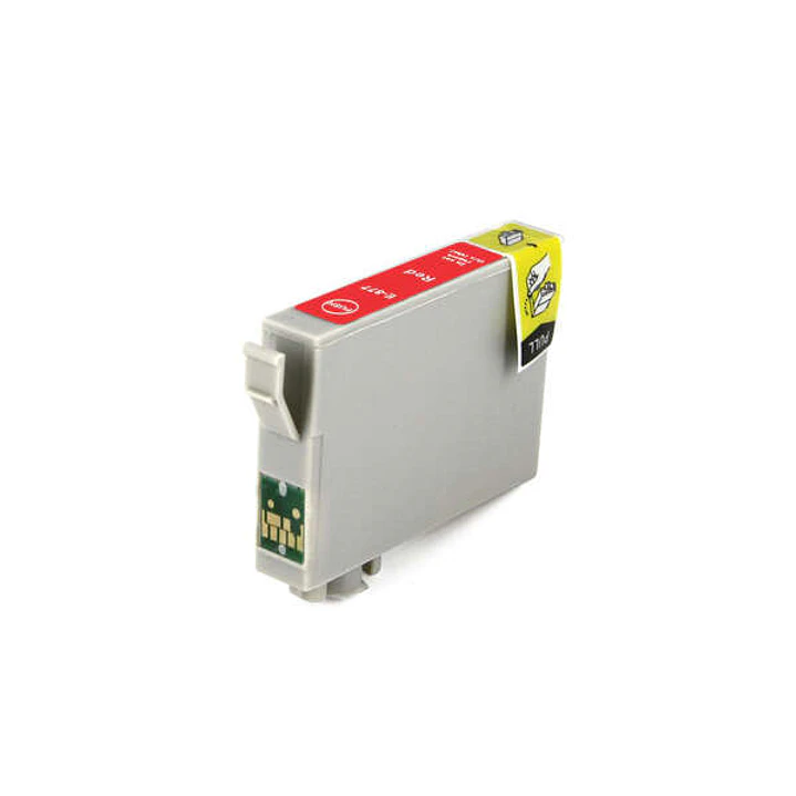 Epson T0877 Rojo Cartucho de Tinta Generico - Reemplaza C13T08774010 1