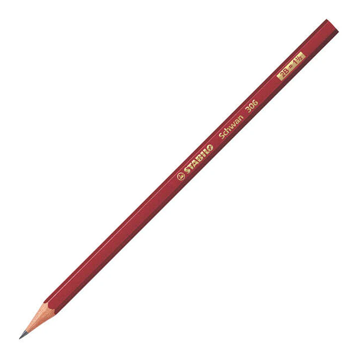 Stabilo Swano 306 Lapiz de Grafito Hexagonal HB de 2.2mm - Mina Antirrotura 1