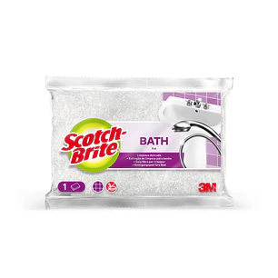Scotch-Brite Estropajo para Aseo - Color Blanco