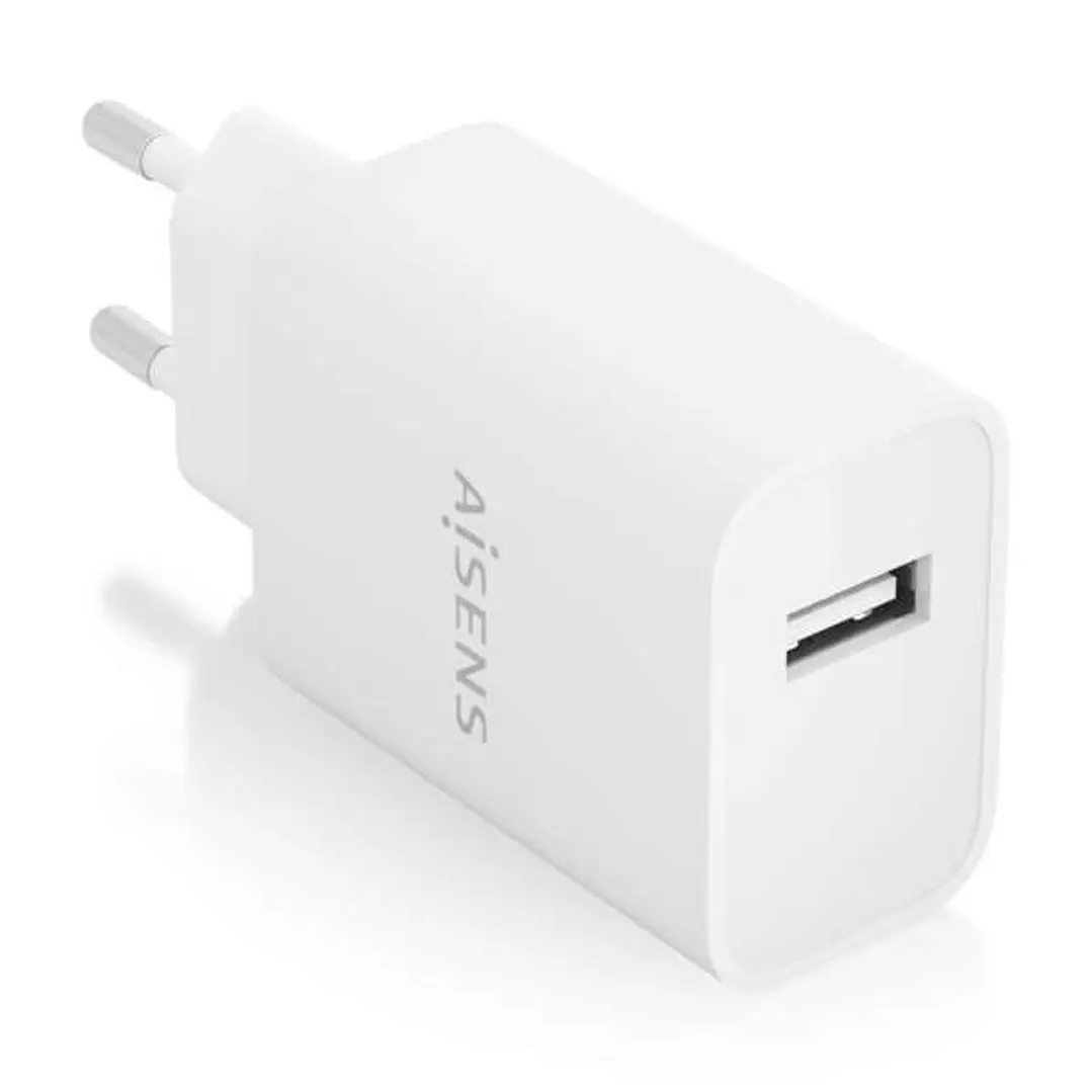 Aisens Cargador USB 10W Alta Eficiencia - 5V/2A 1