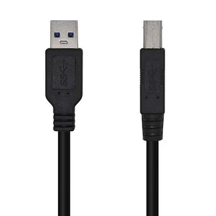 Aisens Cable USB 3.0 Impresora Tipo A/M-B/M - 2.0M - Color Negro