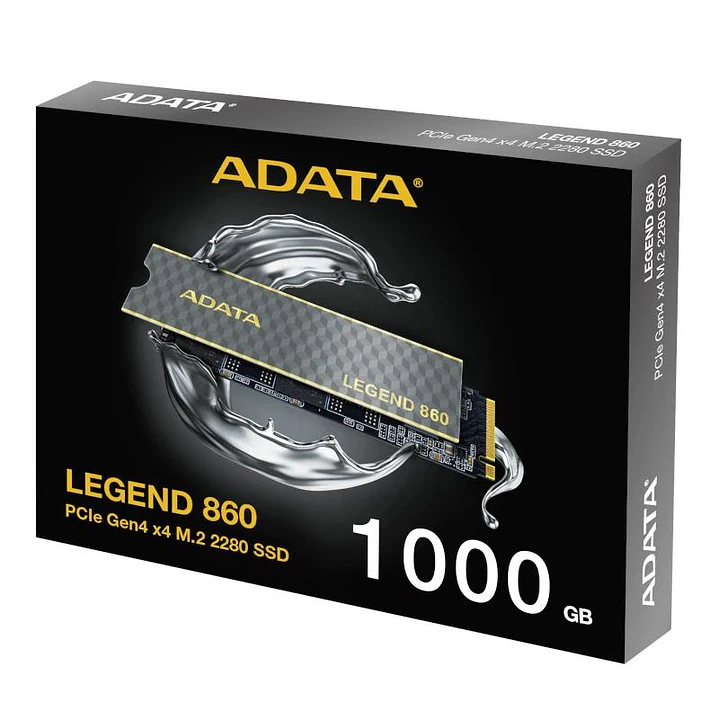 ADATA SSD LEGEND 860 1TB PCIe Gen4x4 6000 MB-s 2