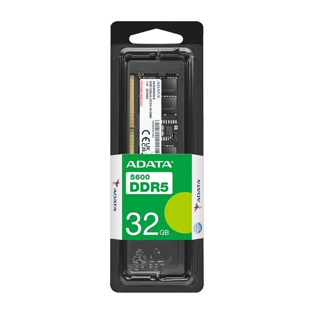 ADATA RAM AD5U560032G-S 32GB 5600Mhz DDR5 1