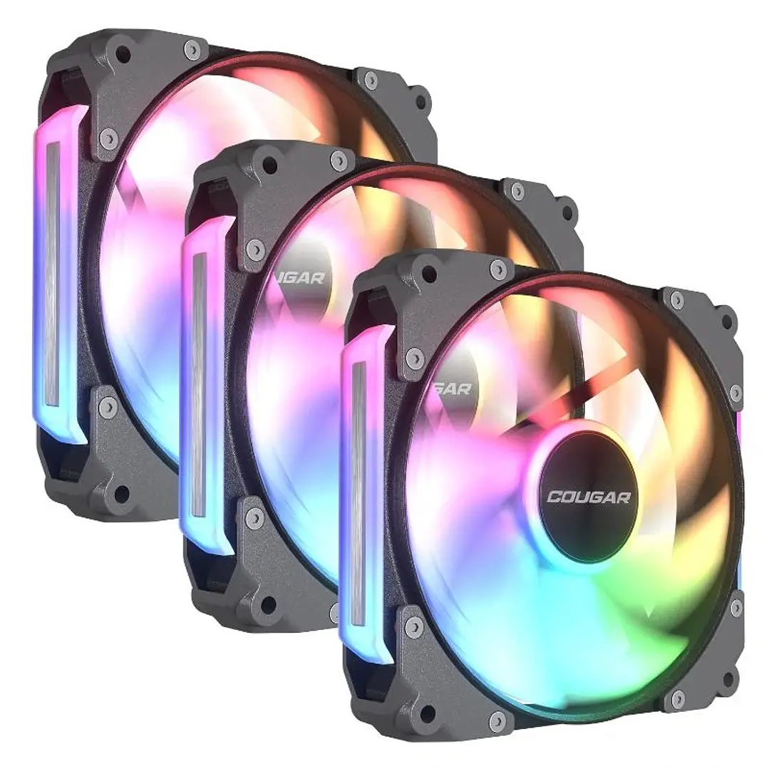 Cougar Vent. Modular Apolar 120 Argb (3pcs) 1
