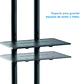 Tooq FS1470M-B Soporte Suelo pantalla 37