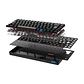 Hiditec teclado Gaming GM1K Switches red - thumbnail 4