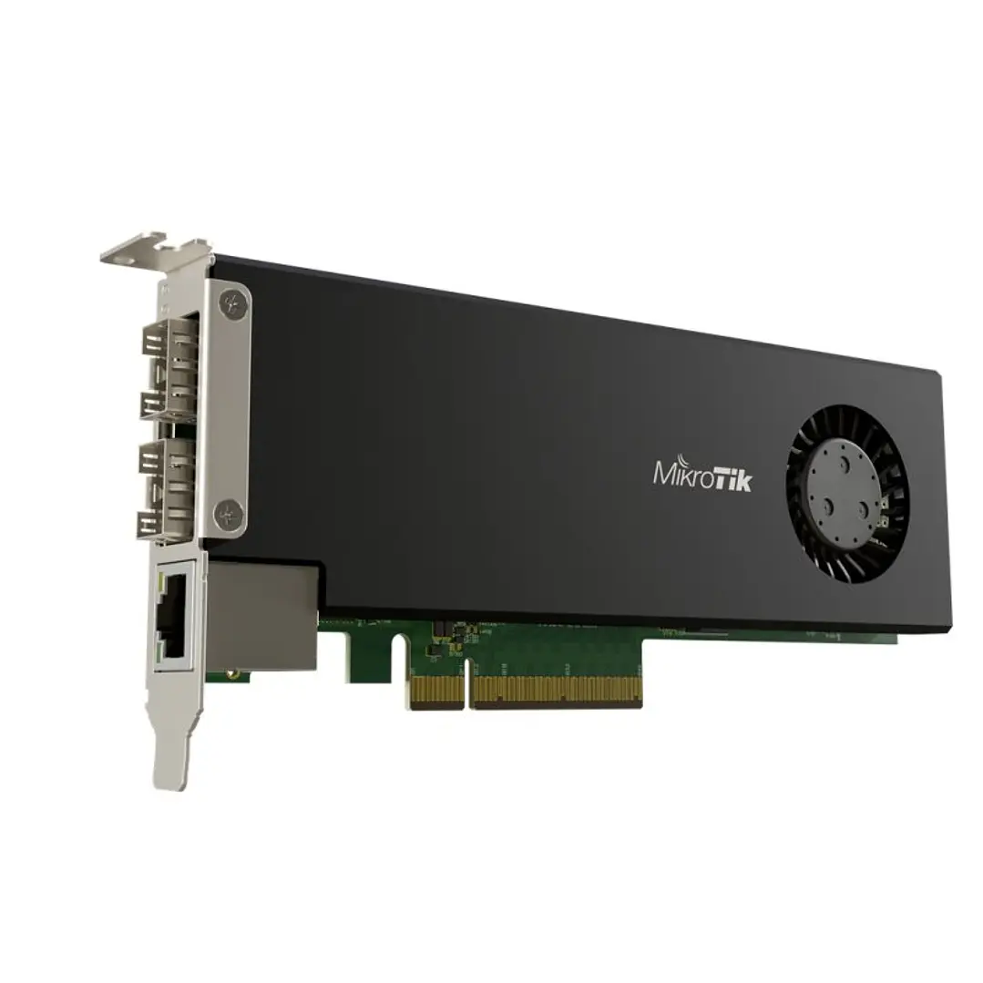 Mikrotik CCR2004-1G-2XS-PCIe Adap 2xSFP28 1xGbE LP 1