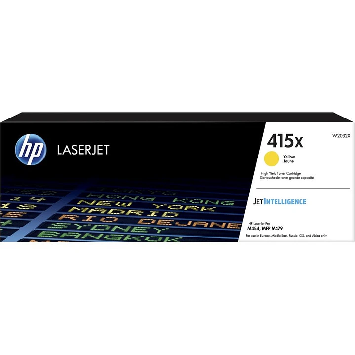 HP Tóner 415X Amarillo 1