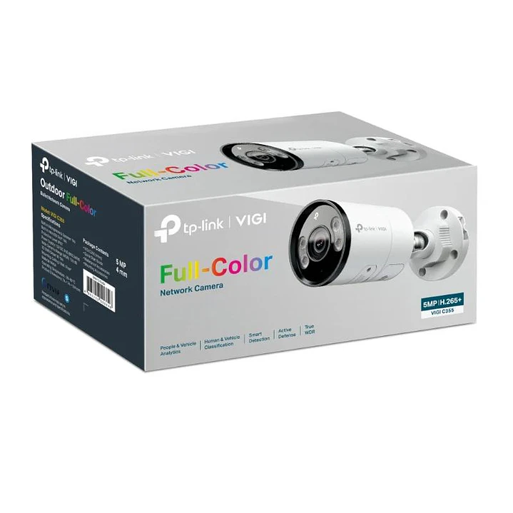 VIGI Cámara IP Bullet C355 5MP Metal Full-Color 2. 4