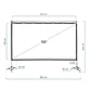 iggual Pantalla exterior portable 100
