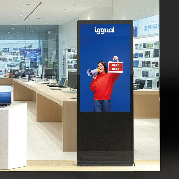 iggual Tótem interactivo 4K ORCHID 55