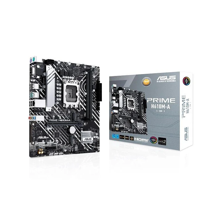 ASUS Placa Base PRIME H610M-A CSM DDR5  mATX 1700 1