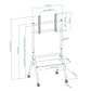 Tooq IDreams Soporte suelo pantallas 37