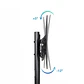 Tooq FS1170M-B Soporte suelo ruedas Ramsés 37