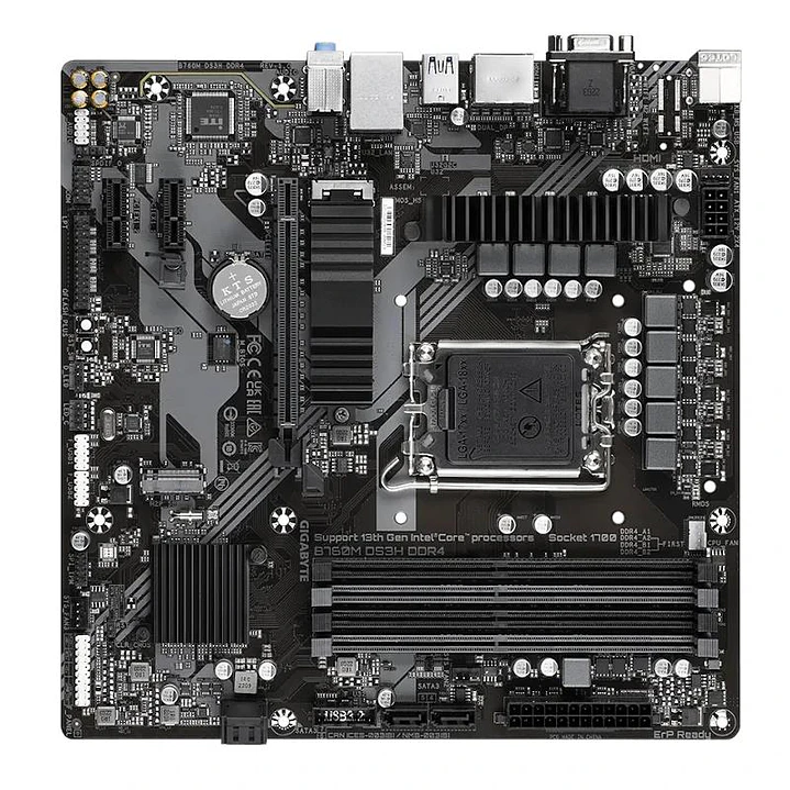 Gigabyte Placa Base B760M DS3H DDR4  mATX LGA1700 2