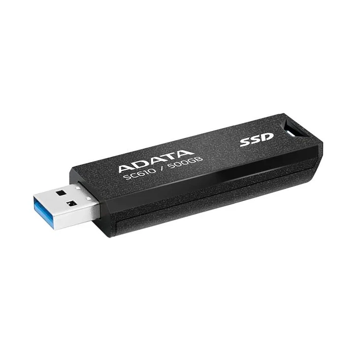 ADATA SC610 SSD Externo 500GB USB 3.2 Gen2 Negro 1