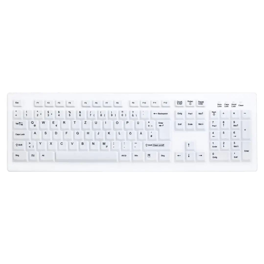 CHERRY Teclado Lava-desi pad numérico Blanco 1
