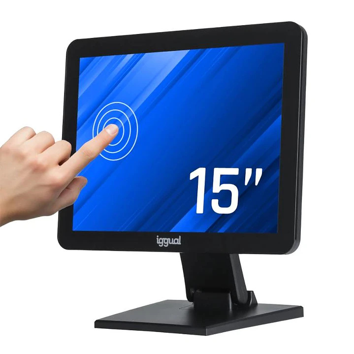 iggual Monitor táctil capacitivo 15
