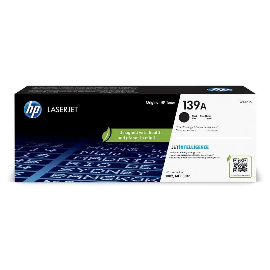 HP Tóner 139 Negro 1