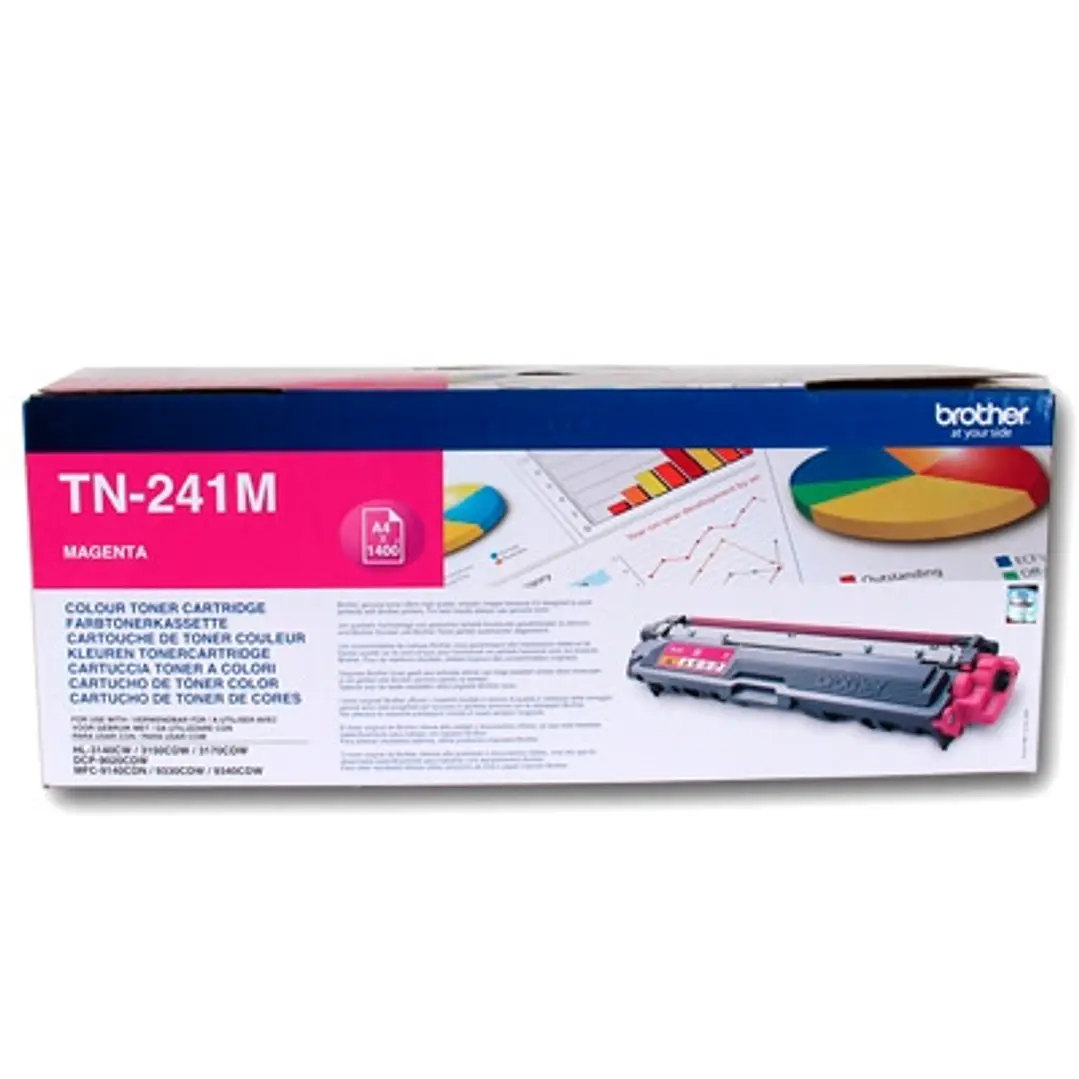 Brother Tóner TN241M Magenta 1