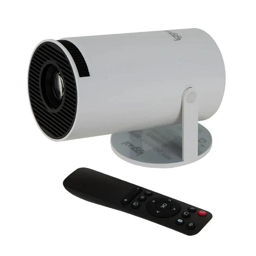 iggual Pack mini proyector + pantalla 120