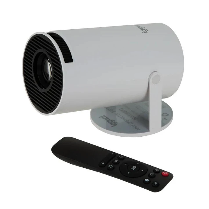 iggual Pack mini proyector + pantalla 120