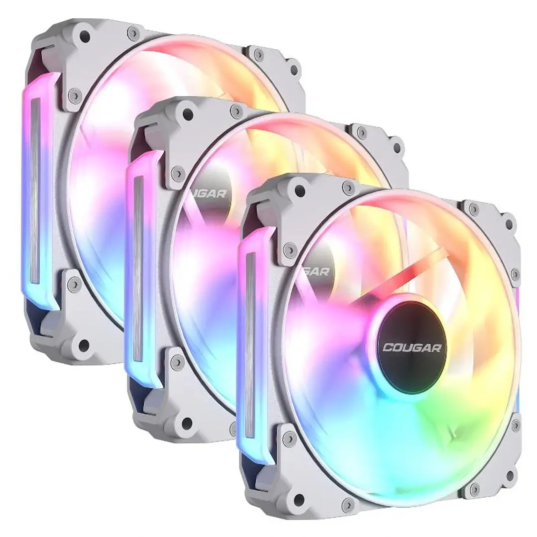 Cougar Vent. Modular Apolar 120 Argb White (3pcs) 1