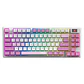 Msi Teclado FORGE GK600 TKL W VIOLET ES BT - Miniatura 1