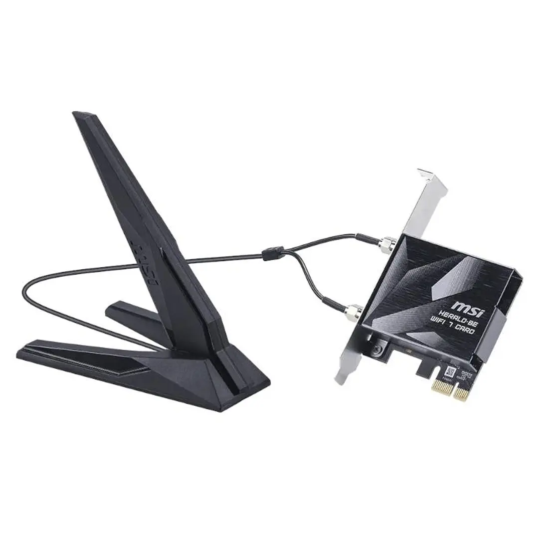 MSI GPBE94 Herald Tarjeta PCIe WiFi7 BE9400 1