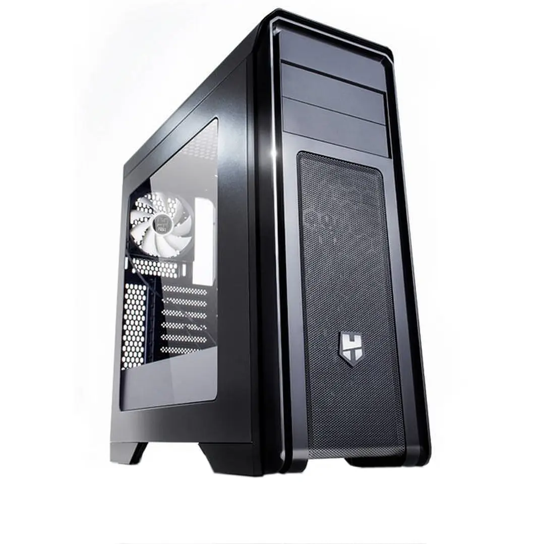 NOX Semitorre ATX  Hummer ZX Negra Ventana 1