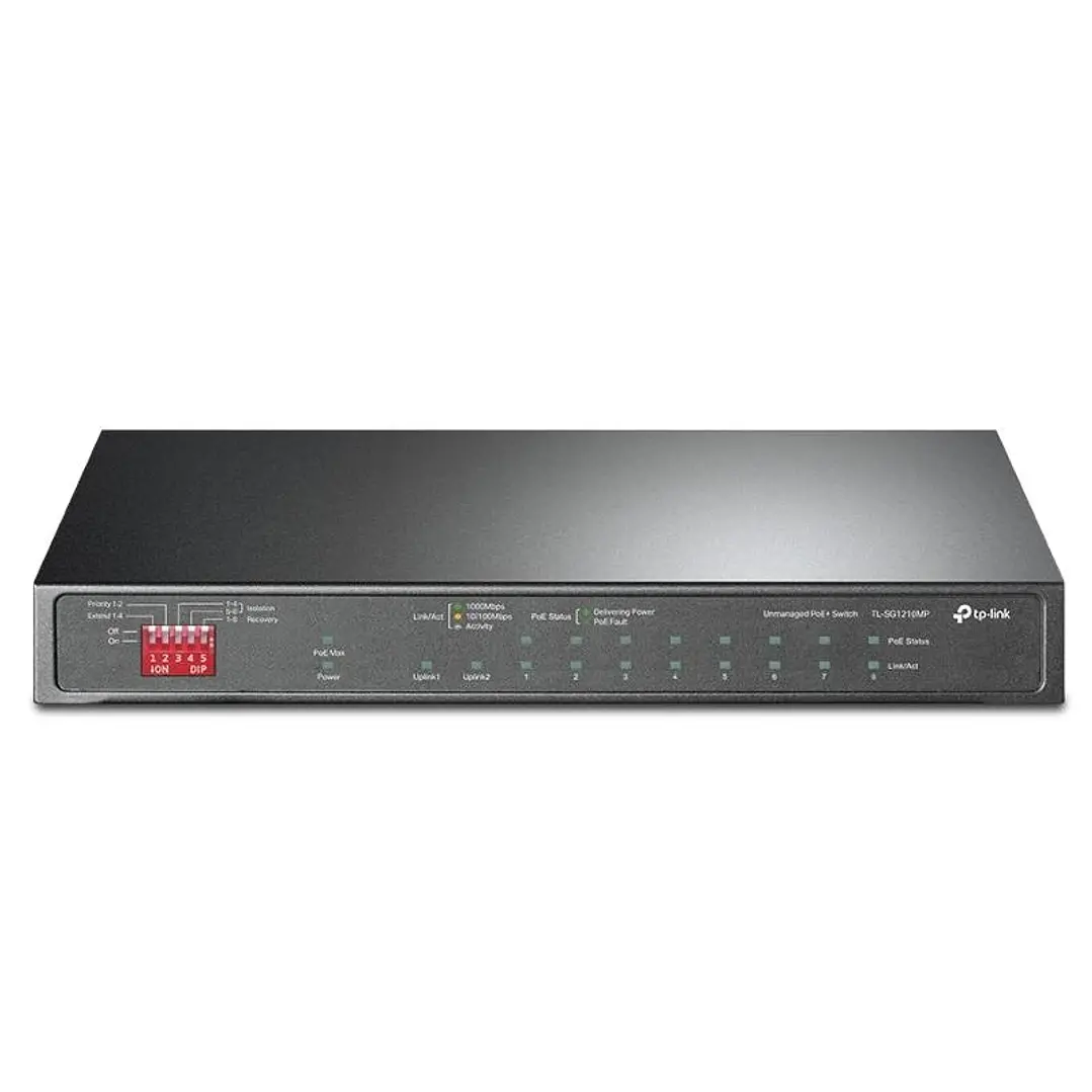 TP-Link TL-SG1210MP Switch 8xGb PoE+ 2xGb 1xSFP 1