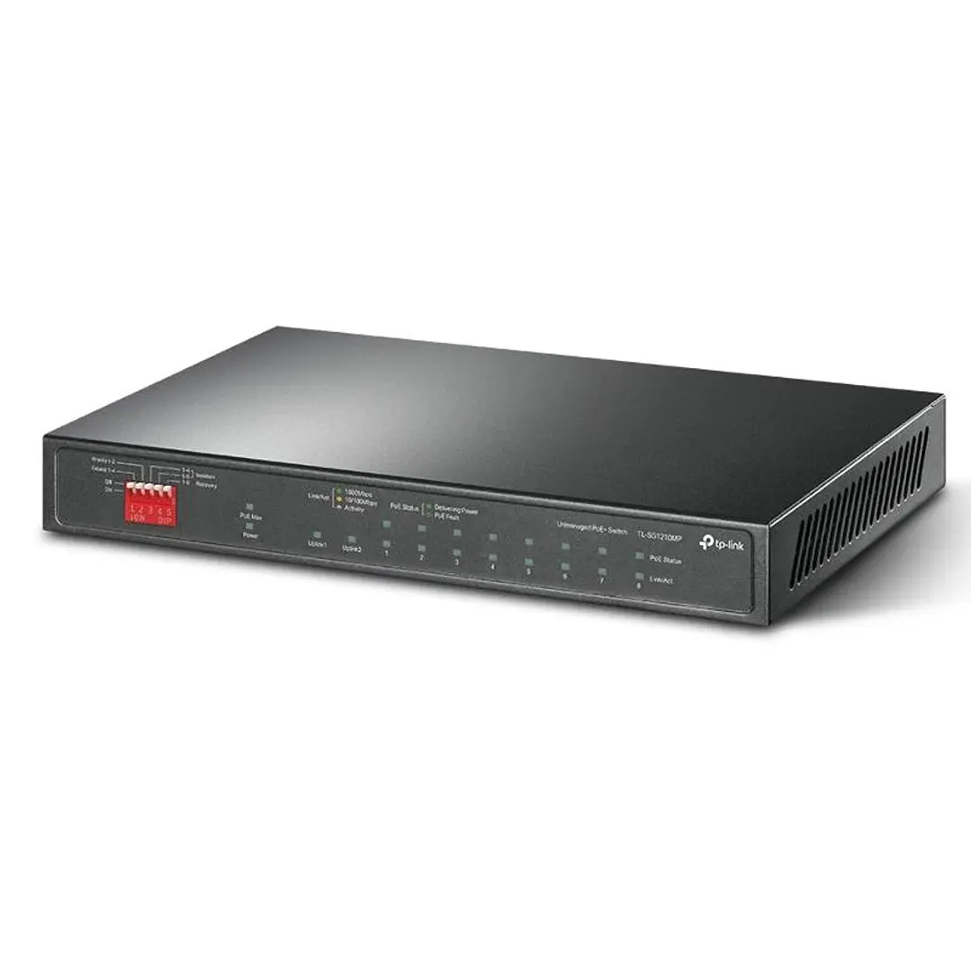 TP-Link TL-SG1210MP Switch 8xGb PoE+ 2xGb 1xSFP 2
