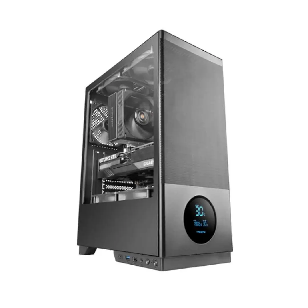 TACENS Caja Atx Pantalla Ventis 3X120mm Negro 2