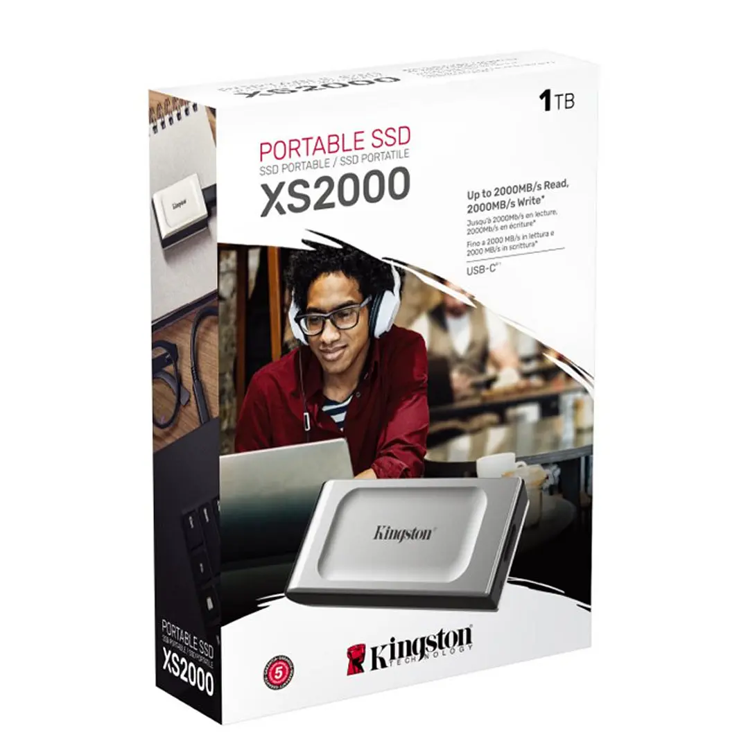 Kingston XS2000 Portable SSD 1Tb USB 3.2 tipo-C 2