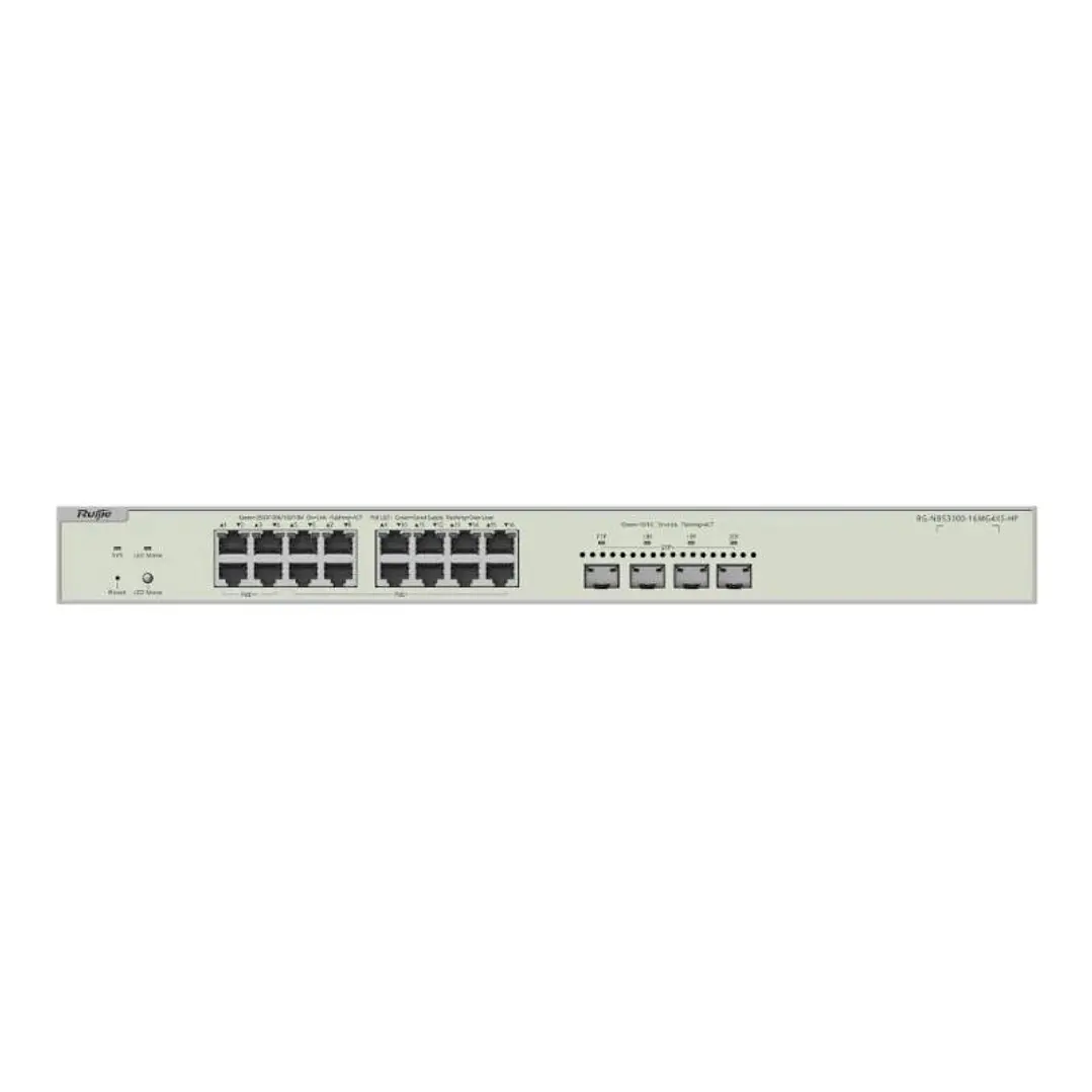 Reyee NBS3300-16MG4XS-HP L2 16xmG PoE 4xSFP+ 370W 1