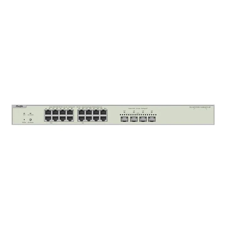 Reyee NBS3300-16MG4XS-HP L2 16xmG PoE 4xSFP+ 370W 1
