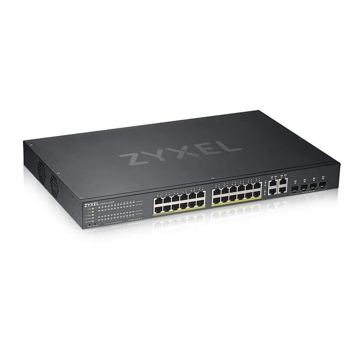 ZyXEL GS1920-24HPv2 Switch 24xGbE PoE 4xCombo 1