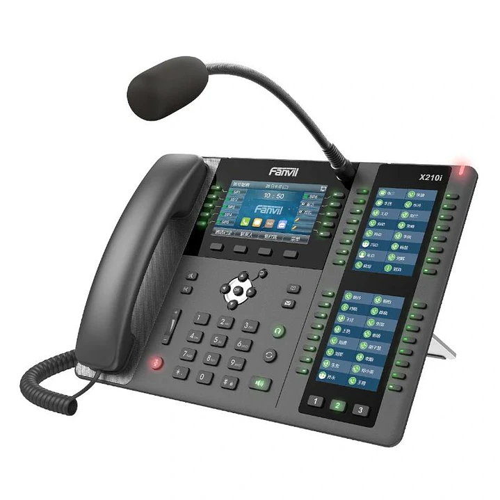 Fanvil X210i, 20 líneas SIP, punto de acceso 3