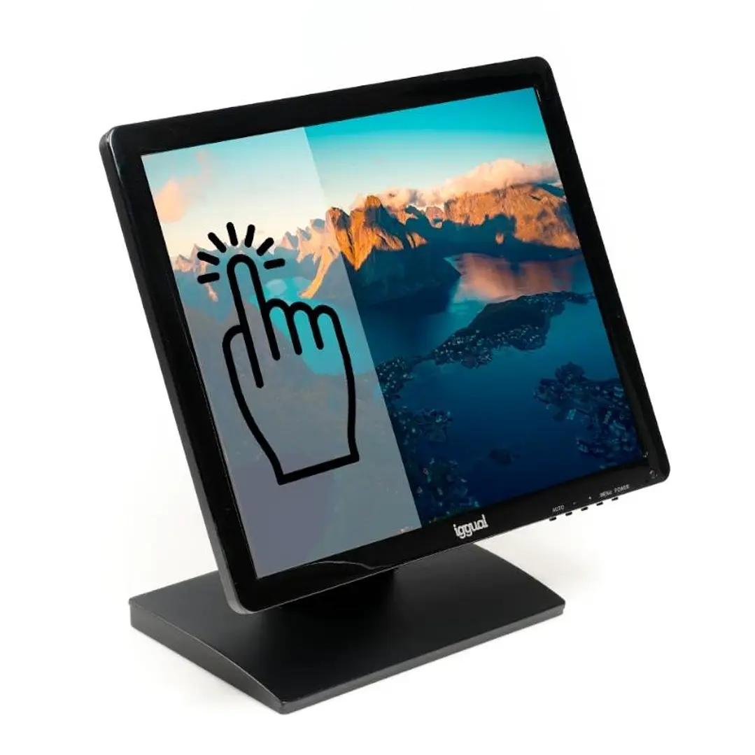 iggual Monitor táctil resistivo 17