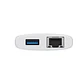 D-Link DUP-A01 Hub USB-C 10 en 1 2xHDMI - Thumbnail 4