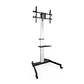 Tooq FS1886M-B Soporte suelo ruedas Hera 37