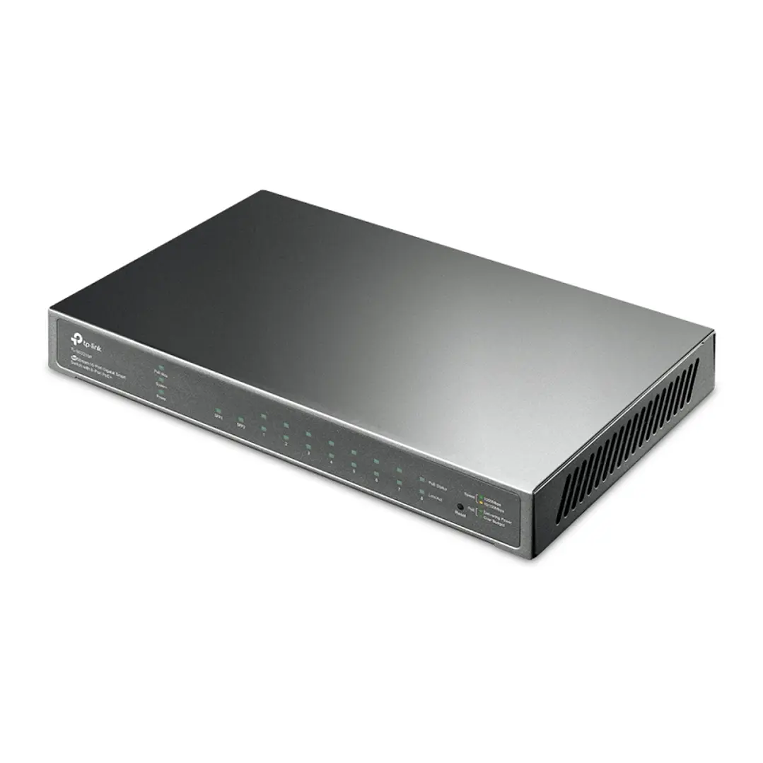 TP-LINK SG2210P Switch 8xGB PoE+ 2xSFP 2