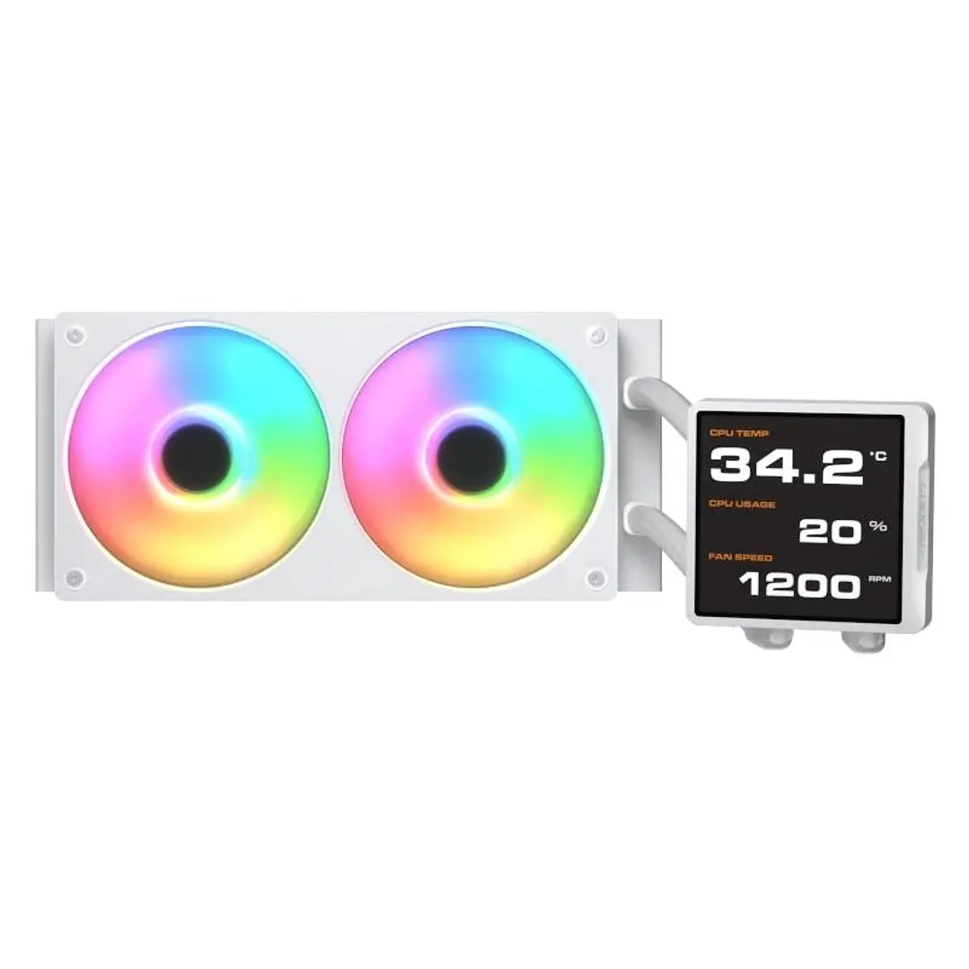 Cougar Ref. Liq Poseidon Vistek Pro ARGB 240 White 1