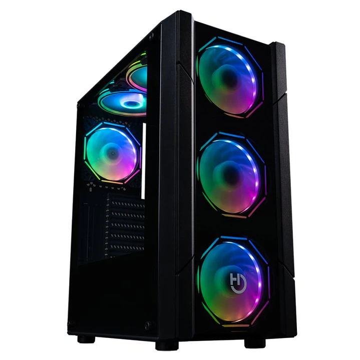 Hiditec Semitorre V30 PRO ARGB Cristal Templado 2
