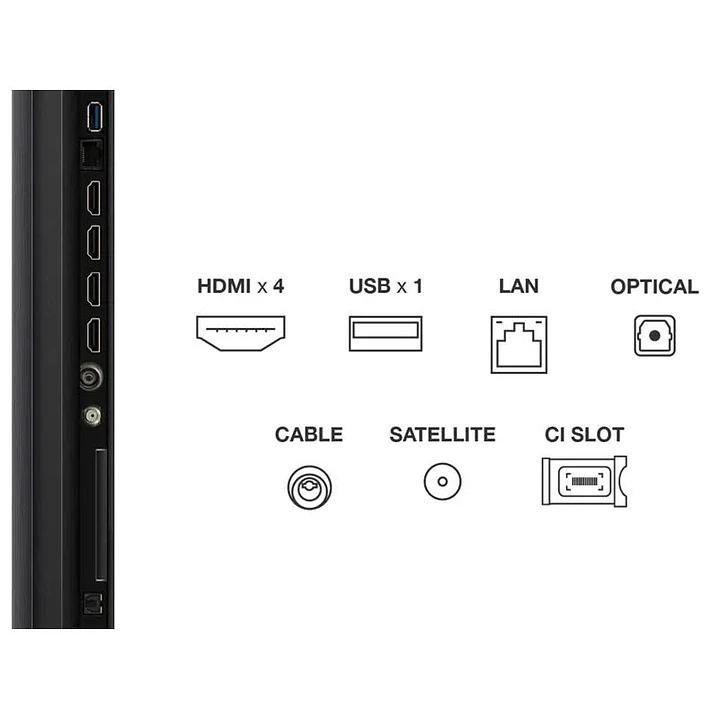 TCL 65P8K TV 65