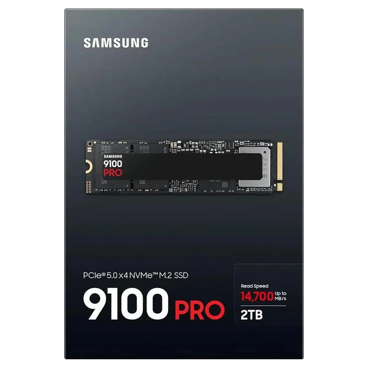 Samsung 9100 PRO SSD 2TB PCIe 5.0 14700 MB-s 2