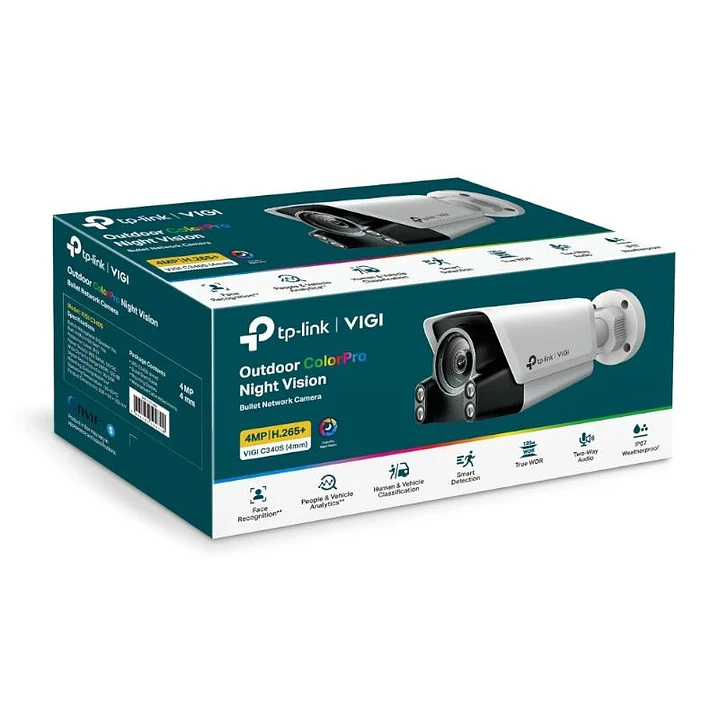 VIGI Cámara IP Bullet C340S 4MP Plástico Full-Colo 3