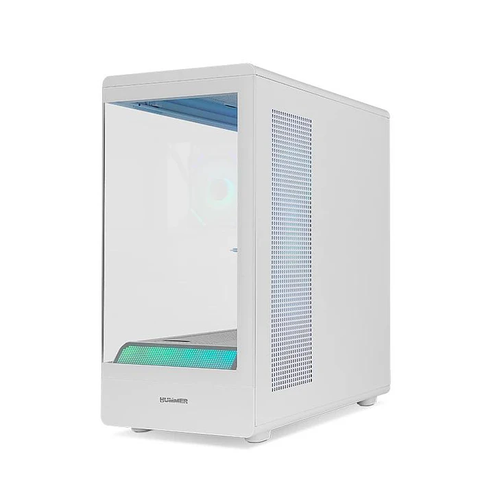NOX Semitorre HUMMER SIGNAL Frameless ARGB Blanco 3