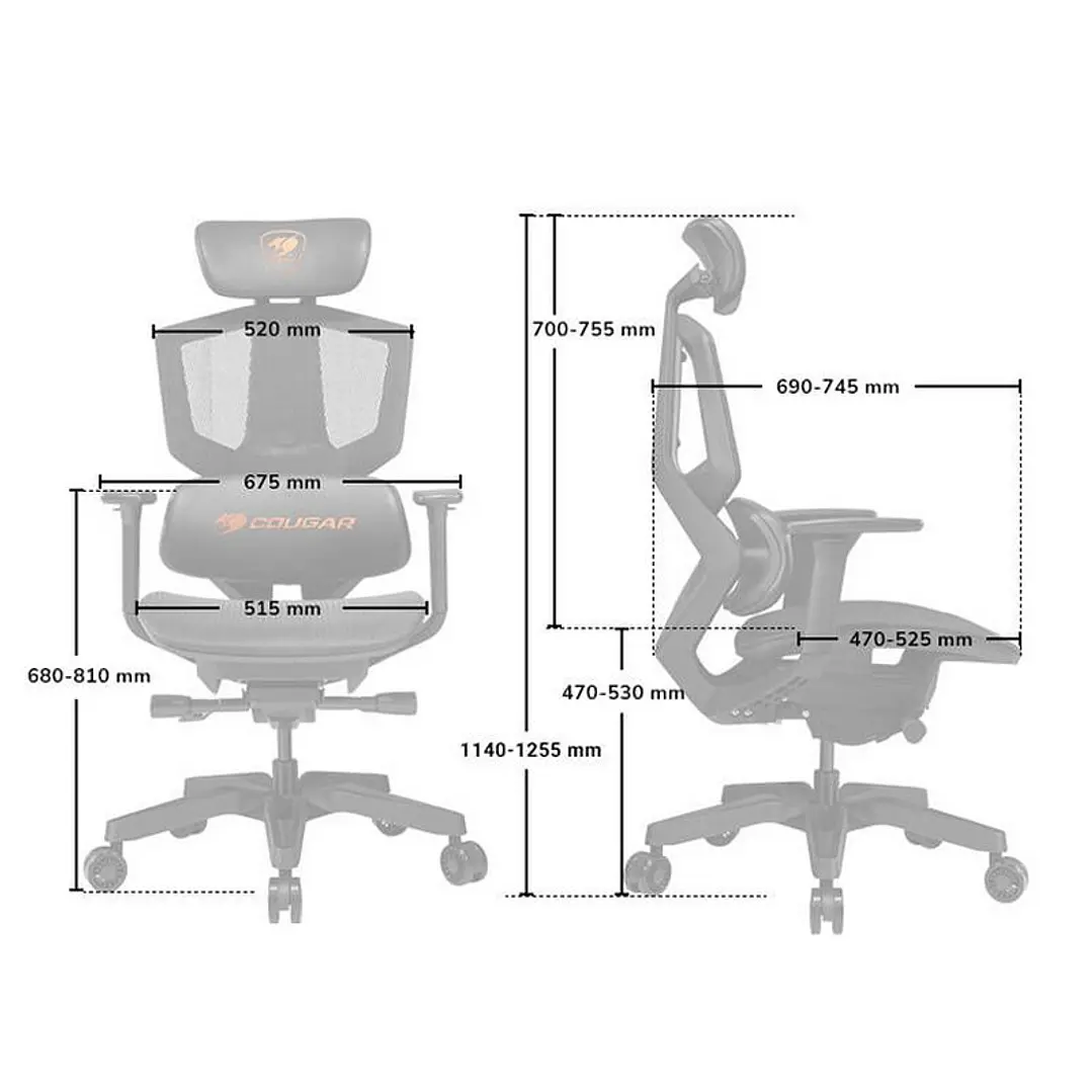 Cougar Silla Gaming Argo One 150 kg 4