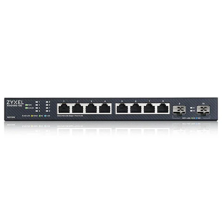 Zyxel XMG1915-10E Smart Switch 8x2.5GbE 2xSFP+ 3
